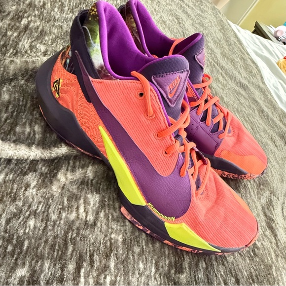 Nike Zoom Freak SE Mid Bright Mango Shoes Men's Size